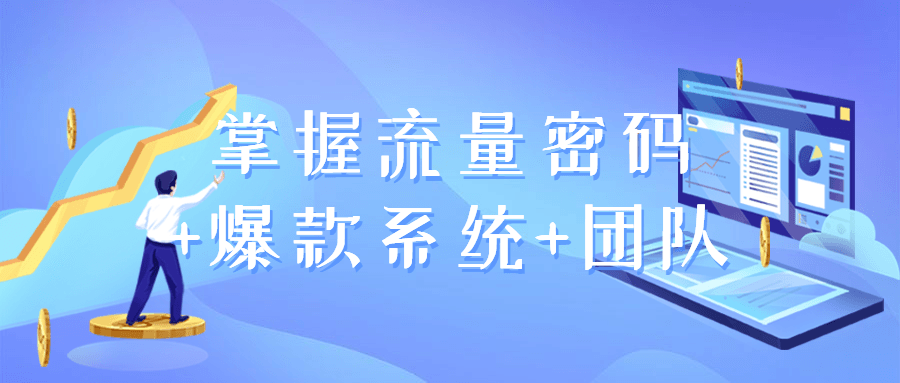 掌握流量密码+爆款系统+团队