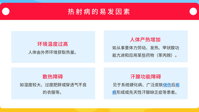 热射病科普宣传PPT模板