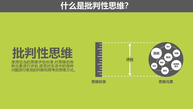 《批判性思维工具》PPT读书笔记