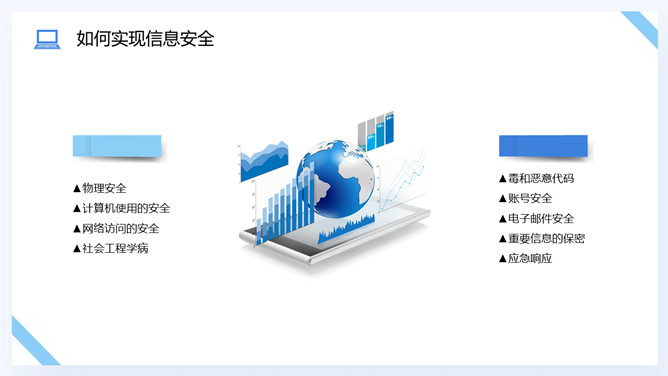 网络信息安全意识培训PPT模板