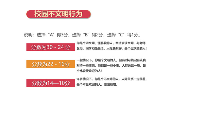 文明礼仪在我心班会PPT模板