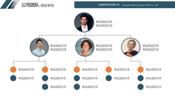 简洁公司企业简介PPT模板