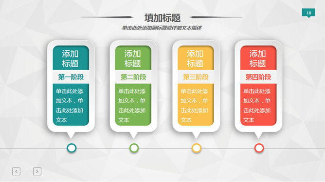 精美实用立体工作汇报PPT模板