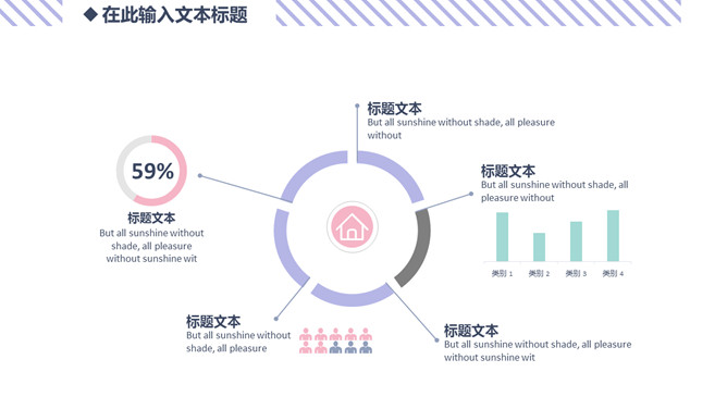 创意小清新MBE风汇报PPT模板