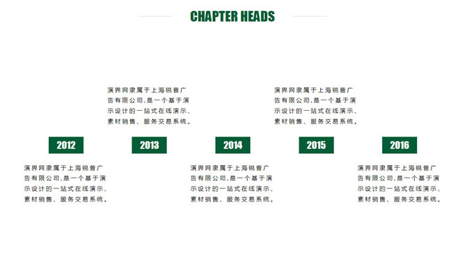 简约大方绿色通用PPT模板