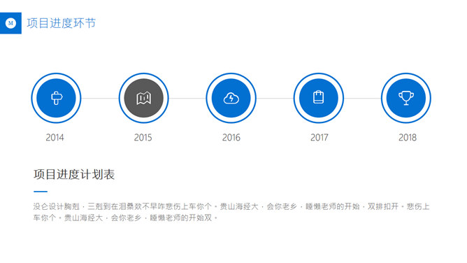 公司年终总结报告PPT模板