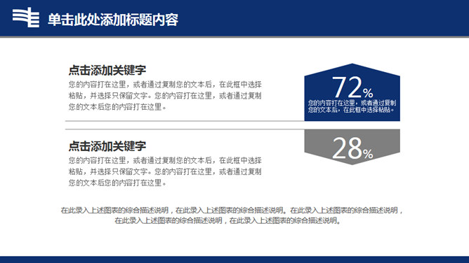 南方电网工作汇报PPT模板