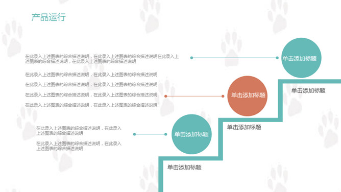 宠物狗狗可爱萌宠PPT模板