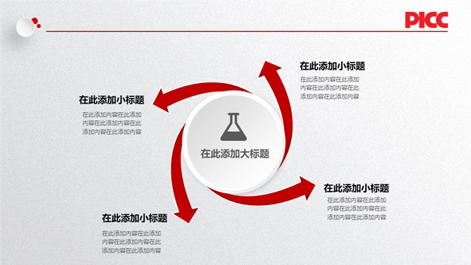 中国人民保险公司中国人保专用PPT模板