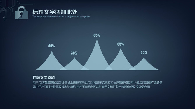 网络安全工作汇报PPT模板