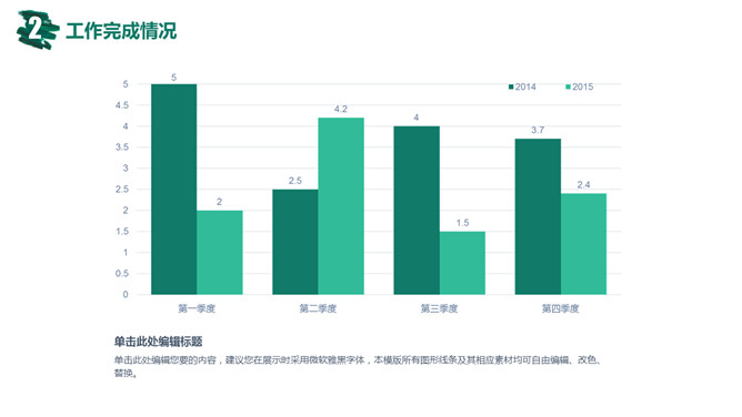 创意墨迹总结计划PPT模板